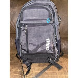 Thule Stravan Grey Backpack Computer Hard case pkt lots of Storage